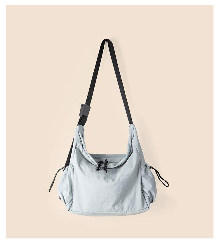 High end summer nylon versatile crossbody bag for female students commuting, single shoulder large capacity tote bag,_voghion.com