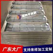 广东厂家定制　 304不锈钢电力井盖板　镀锌多开长方形电缆井盖