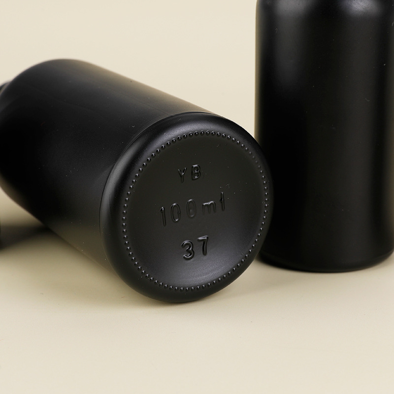 在庫あり 5-100ml 黒色つや消しエッセンシャルオイルボトル 5ml ガラススポイトボトル 30ml 化粧品詰め替えボトル ガラスボトル|undefined