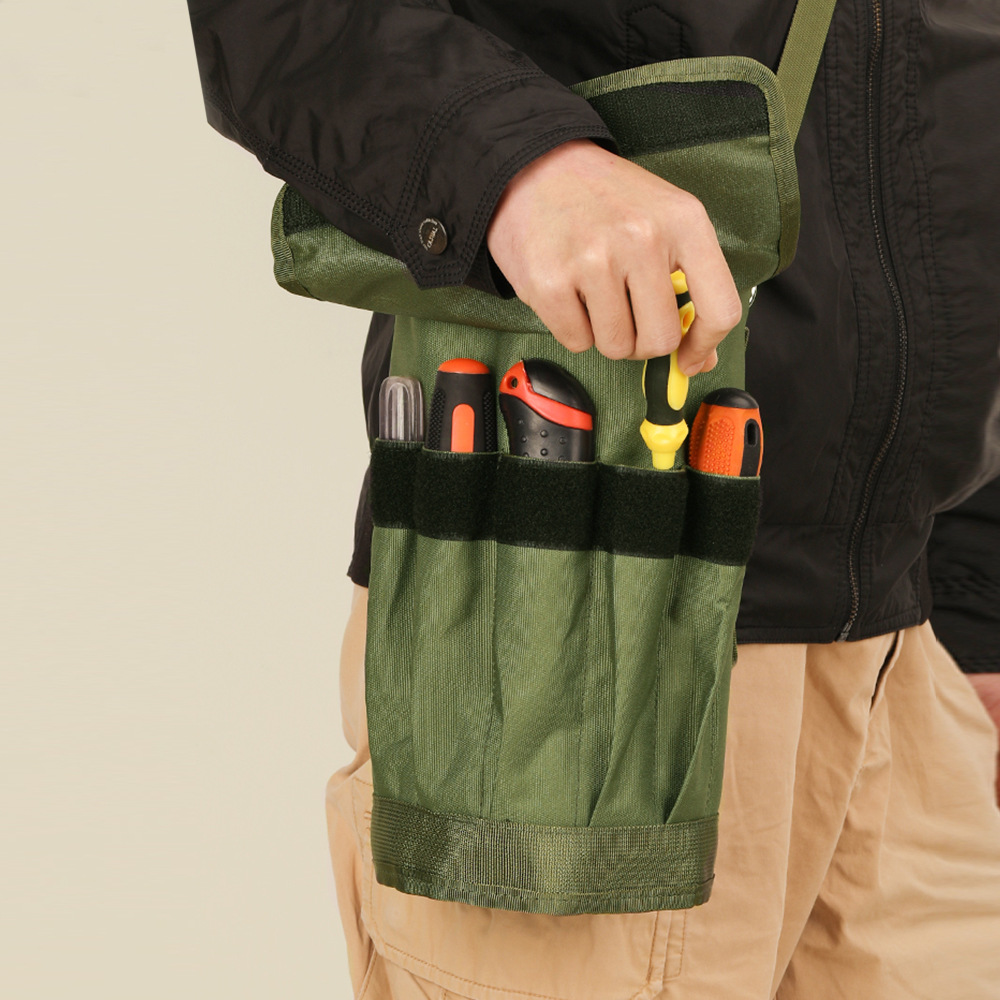 Gebo lobo kit de herramientas portátil bolsa de herramientas para colgar del coche multi-funcional transfronteriza de la minería térmica lienzo kit de herramientas de hardware