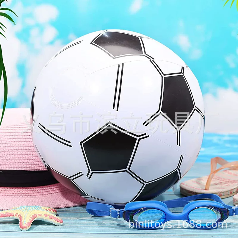 Надувной пляжный футбольный мяч PVC игра в воде, Amazon