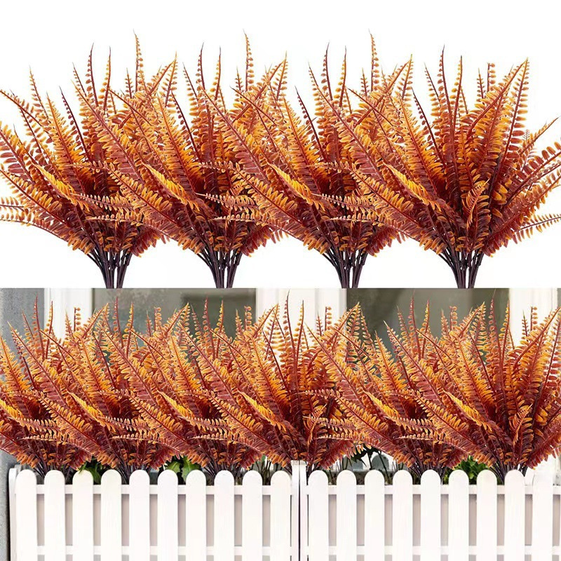 Amazon Autumn Persian Grass Cross-Border Artificial Flower Artificial Flower Persian Fern Autumn Plant Decoration Flower Autumn Plant