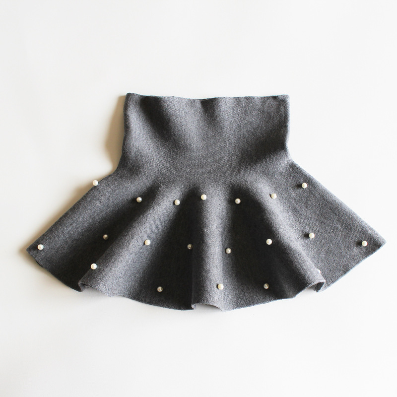 Falda de las niñas Otoño e Invierno falda de pettiskirt de las niñas de los niños falda de burbuja falda de rendimiento perla falda princesa falda femenina
