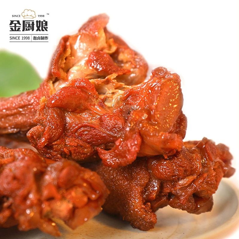 金厨娘 Tiger skin duck wing root snack 45g/pack of duck meat duck calf snack factory direct sales