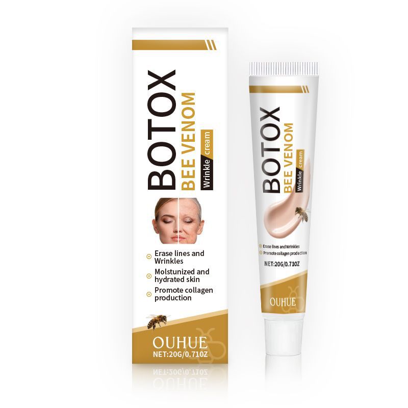 Productos explosivos transfronterizos Amazon Bee veneno antiarrugas crema facial Bee veneno crema facial suave crema de cuidado de la piel suave