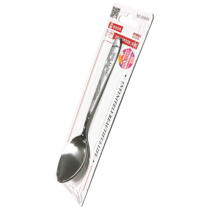 Authentic Product with Free Shipping: Jindarimei Stainless Steel Medium-Sized Pointed Spoon for Home Use, Blister-Packed Authentic Product with Free Shipping: Jindarimei Stainless Steel Medium-Sized Pointed Spoon for Home Use, Blister-Packed