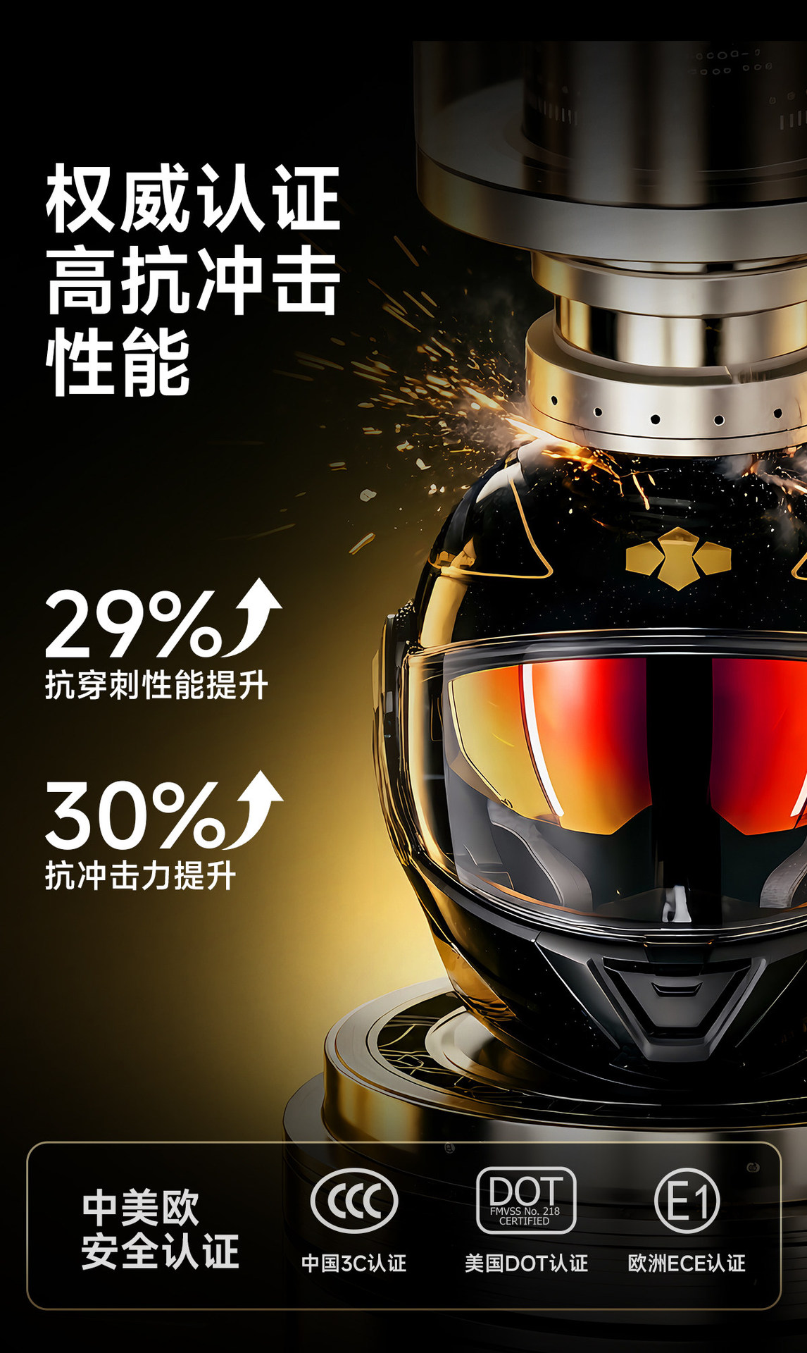 Two Little Bees Motorcycle Safety Helmet for Men, Flip-Up Open-Face Helmet, All-Season Sun Protection Full-Face Helmet, Cruising Retro Safety Helmet
