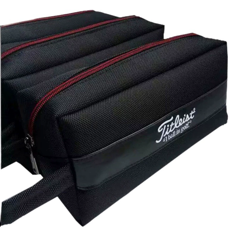 Factory Direct Гольф-клатч двухслойная сумка Портативная сумка для мелочей Кошелек для монет нейлоновая Водонепроницаемая Мужская и женская