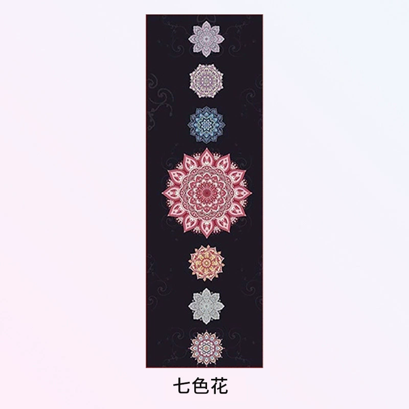Home foldable non-slip yoga mat for gym, wholesale