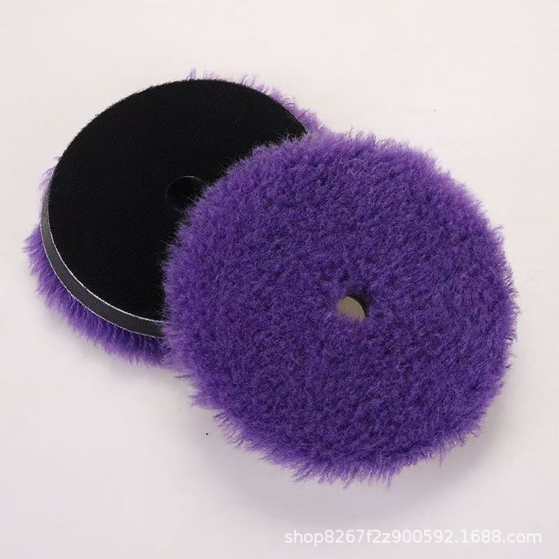 ウール研磨ディスク 車磨き研磨 自己粘着式 3in1 研磨ホイール