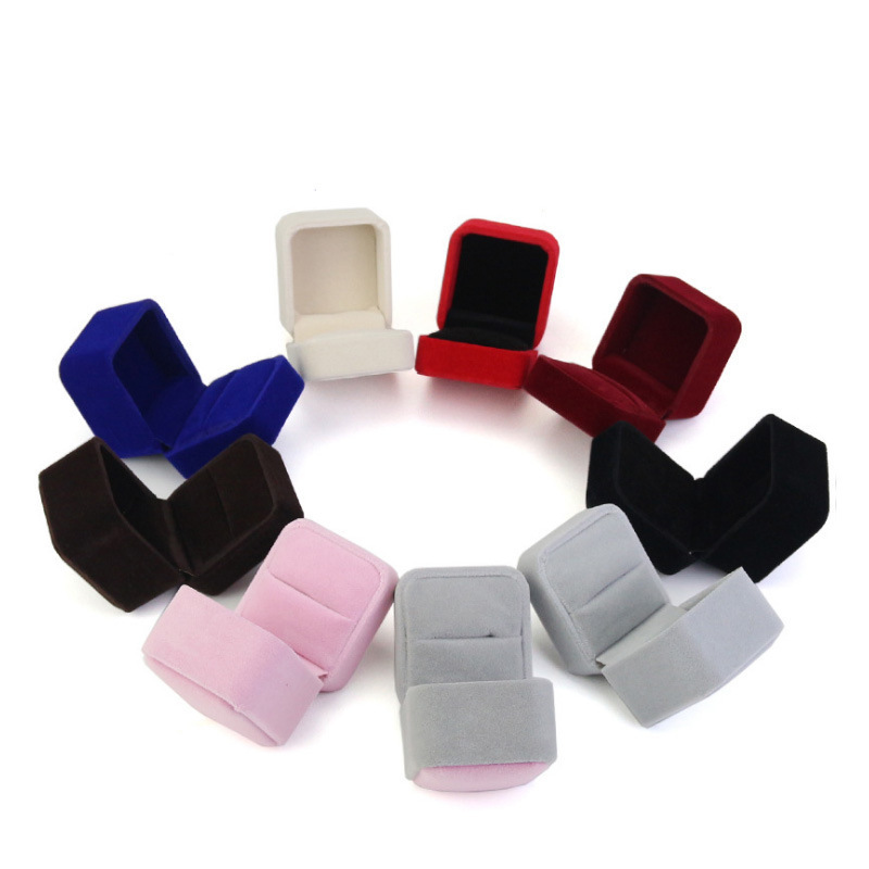 Joyero de lazo Caja de regalo de flor de rosa Bolsa de mano con certificado de tela plateada Collar Pulsera Anillo (sin disparo único)