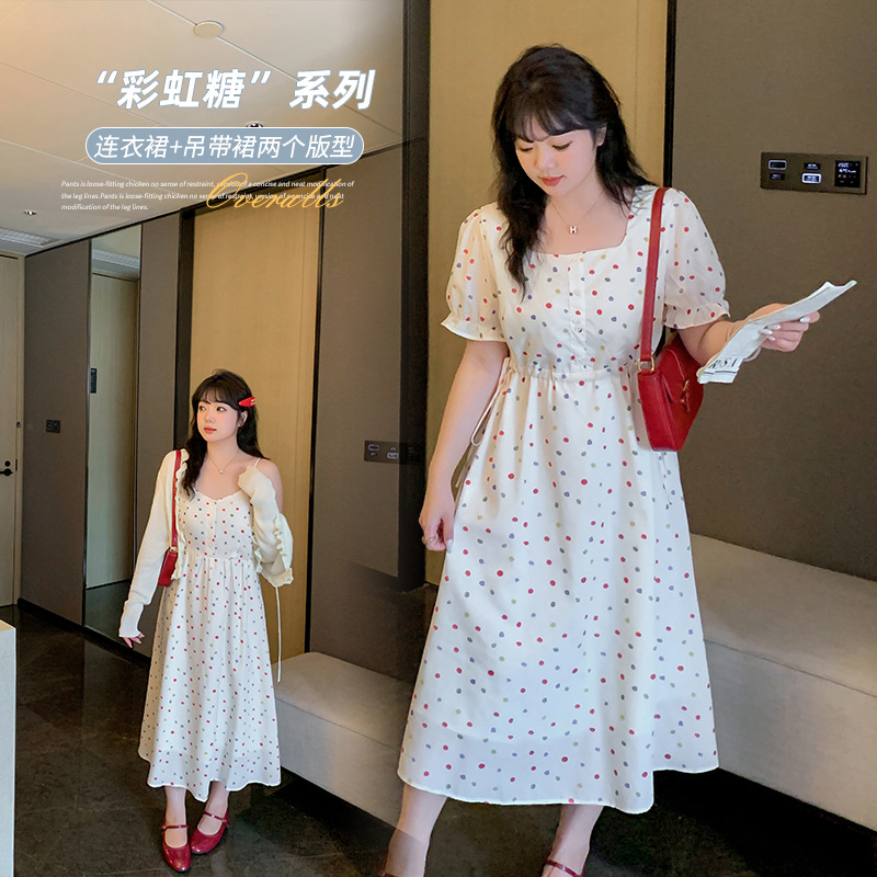  夏  XL-5XL 大きいサイズ ワンピース（2タイプ）