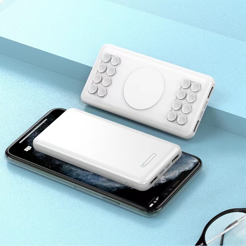 carga rápida portátil de doble salida de gran capacidad para viajes al aire libre fuente de alimentación móvil de carga de tesoro de absorción de larga duración de la batería para teléfono móvil