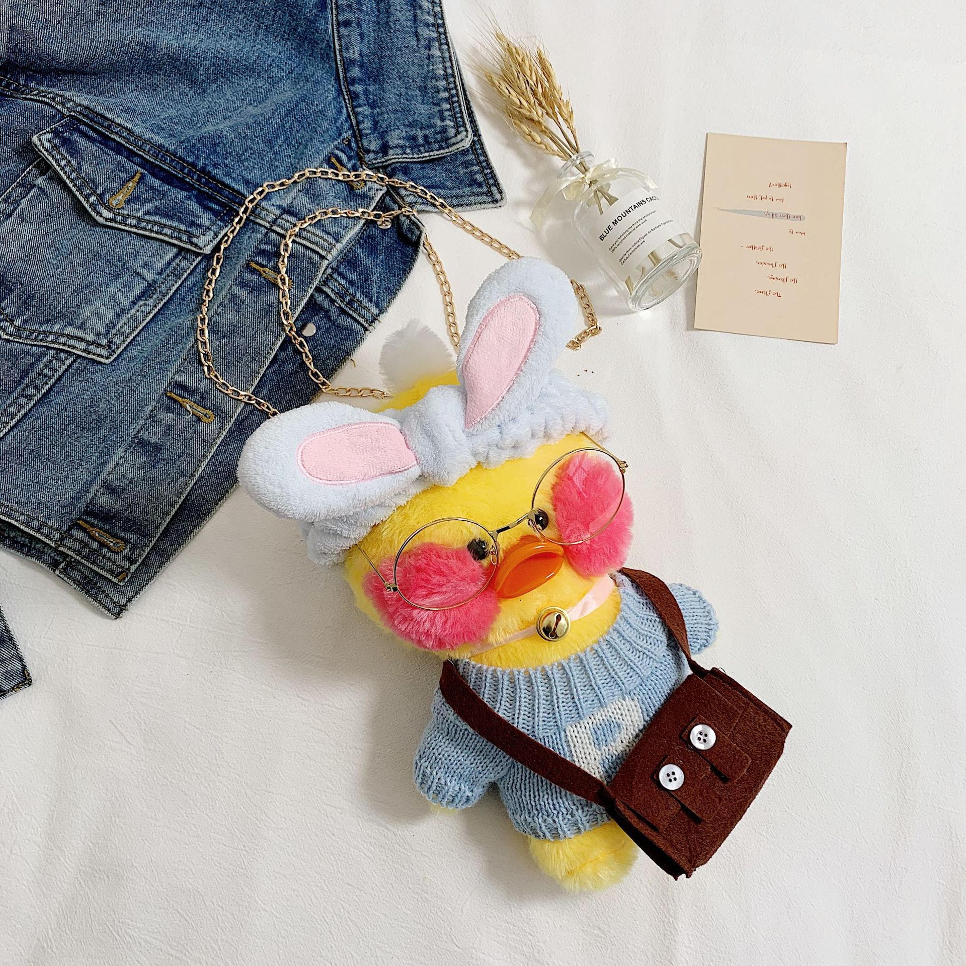 노란색 (니트 헤어밴드 랜덤 발송)