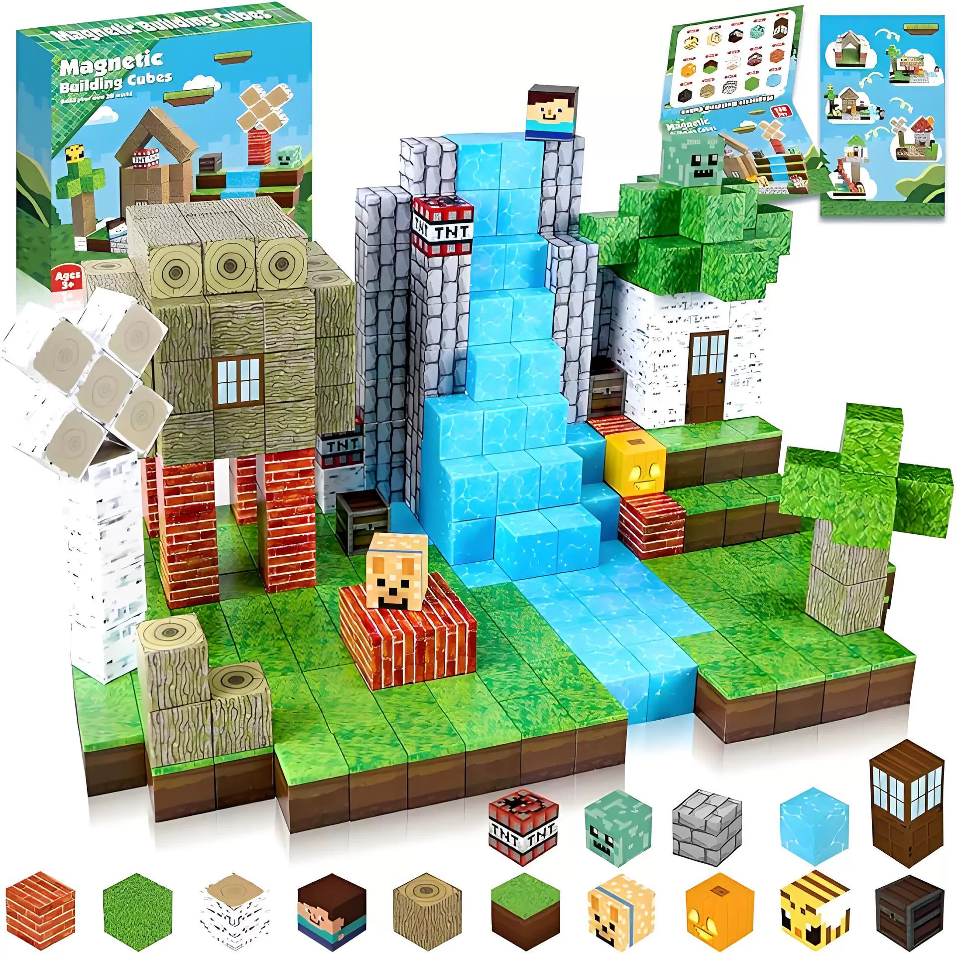 Магнитный конструктор, игрушка, Amazon, импорт, новая коллекция