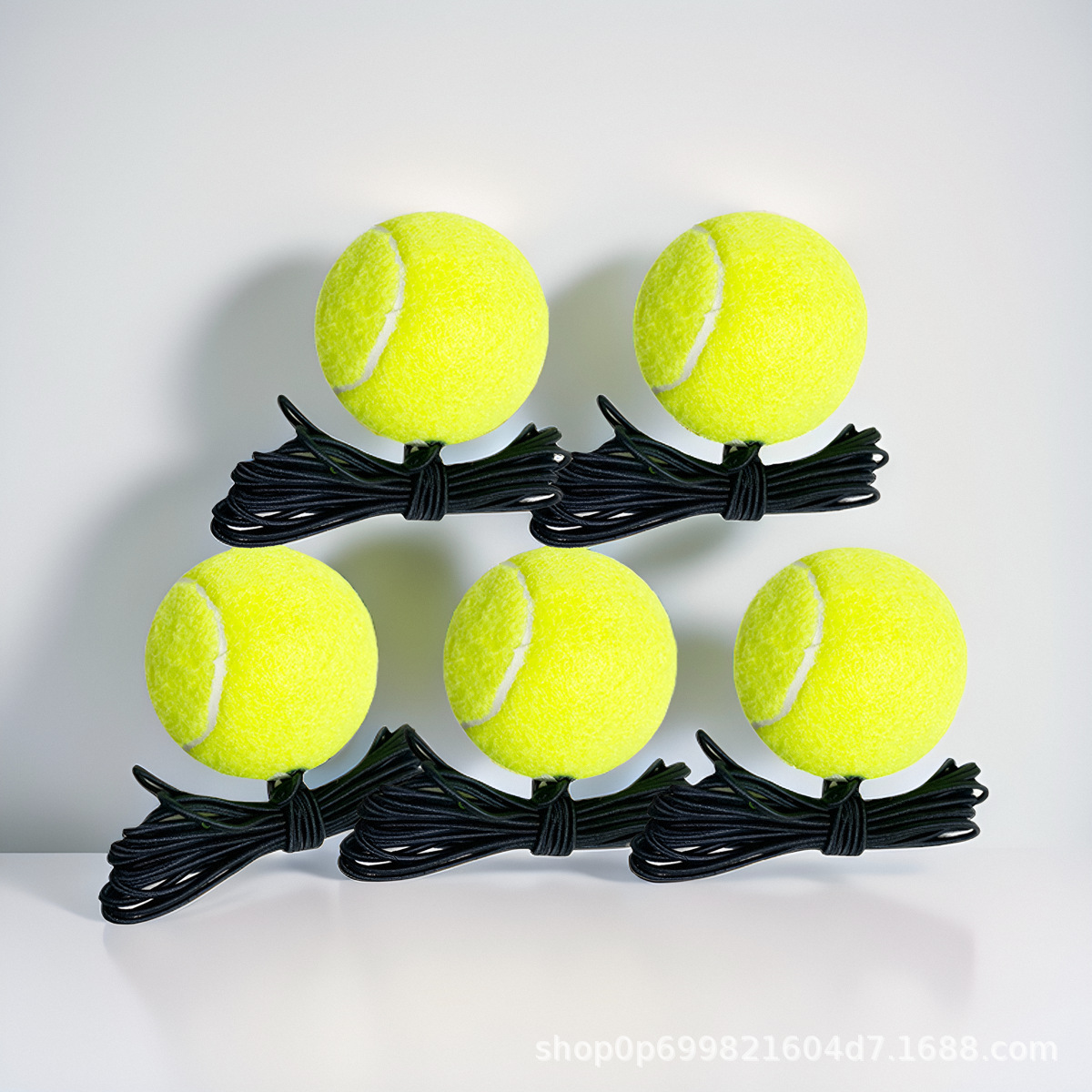Factory source tennis with rope single training high elasticity and resistance to play sports tennis fitness large quantity price excellent wholesale generation