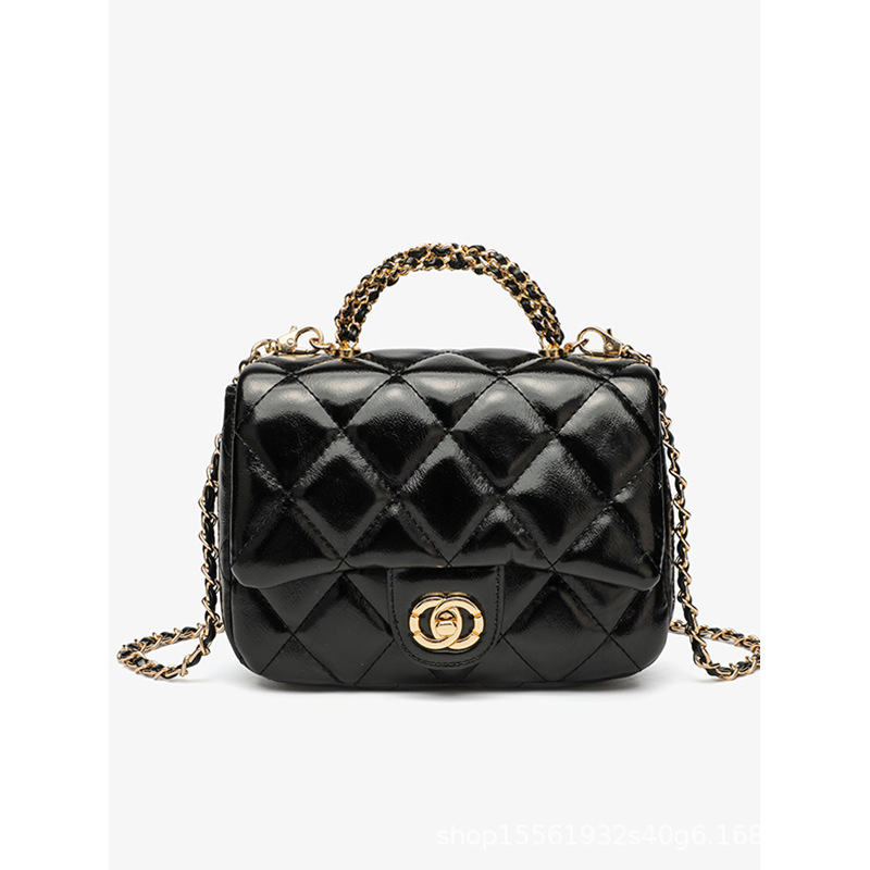 Chanel-Style Handbag for Women 2025 New Casual Fashion Chain Quilted Tote Bag Versatile Shoulder Crossbody Bag for Women