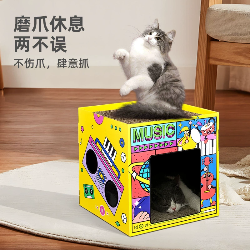 Constructor, wear-resistant box, double-layer removable universal toy, internet celebrity