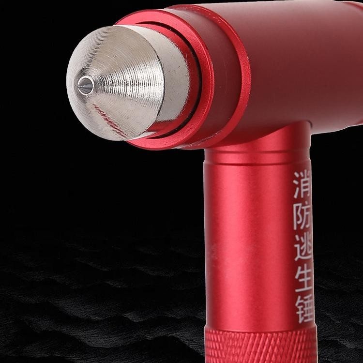 Fire Safety Hammer for Cars, Hotels, Factories, Classrooms, Tempered Glass Doors and Windows, Emergency Rescue, Window-Breaking Escape Safety Hammer