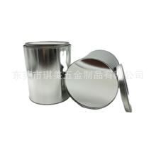 1000ml样品罐双线口圆形铁罐胶水罐油漆罐马口铁罐