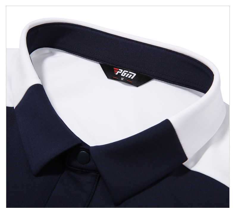 Áo thun dài tay nam golf trơn cao cấp — YF661-Trắng nam [Trơn], YF661-Navy nam màu xanh [trơn], YF665-Nữ Xanh Navy [Trơn], YF665-Nữ Màu Tím Nhạt [Trơn] chi tiết 11