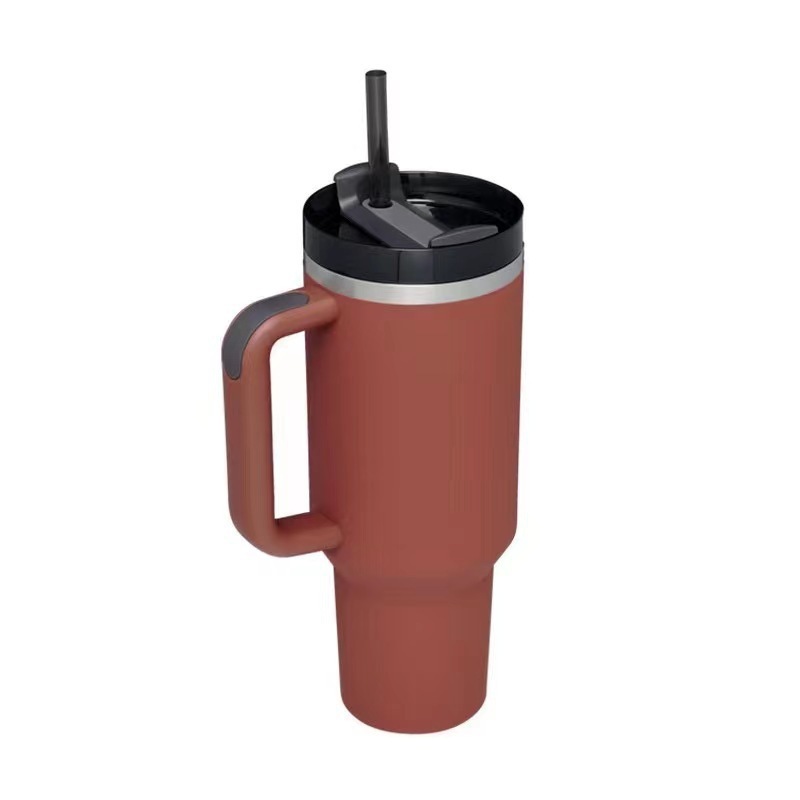 Nueva 40oz manija de segunda generación taza de coche 304 de acero inoxidable taza de paja aislamiento de cerveza de coche calentador de hielo frío taza