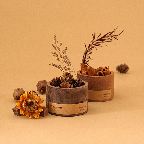 Diffusing stone, wood diffuser, aromatherapy essential oil, home indoor bedroom, solid wood scent ornaments, car aromatherapy