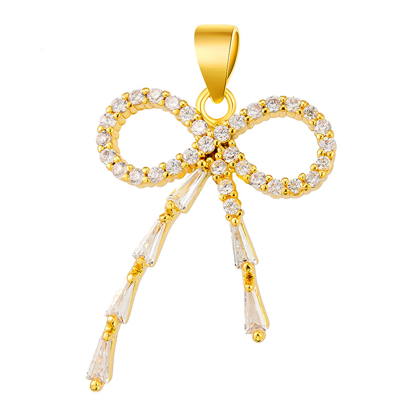 Colgante de cobre micro incrustado Gufasha oro goteo de aceite perlas de transferencia DiDi con perlas de acessorios de perlas huecas fábrica de perlas al por mayor