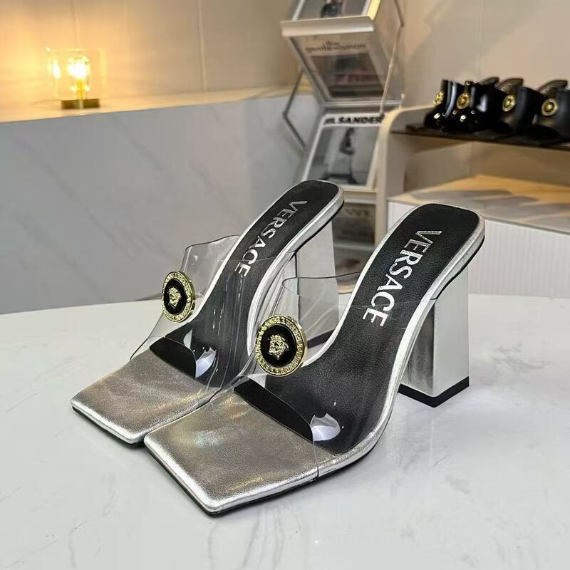 High-Quality One-To-One Replica Genuine Leather High-Heeled Sandals Shipped from Guangzhou, Suitable for Vietnam, Thailand, Dubai, and Nigeria, with a Stylish Look High-Quality One-To-One Replica Genuine Leather High-Heeled Sandals Shipped from Guangzhou, Suitable for Vietnam, Thailand, Dubai, and Nigeria, with a Stylish Look