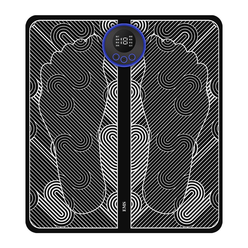 Masajeador de pies, almohadilla para pies para el hogar, dispositivo de terapia para pies, pulso para pies, meridianos, cuidado de la salud, control remoto, almohadilla de masaje para pies recargable