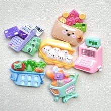超市购物蔬菜树脂配件 过家家diy手工摆件 发夹手机壳吊坠装饰批