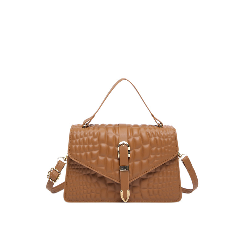 Bolso popular de cocodrilo de este año, bolso de mujer, verano 2024 nuevo bolso de mano, bolso casual simple, mochila