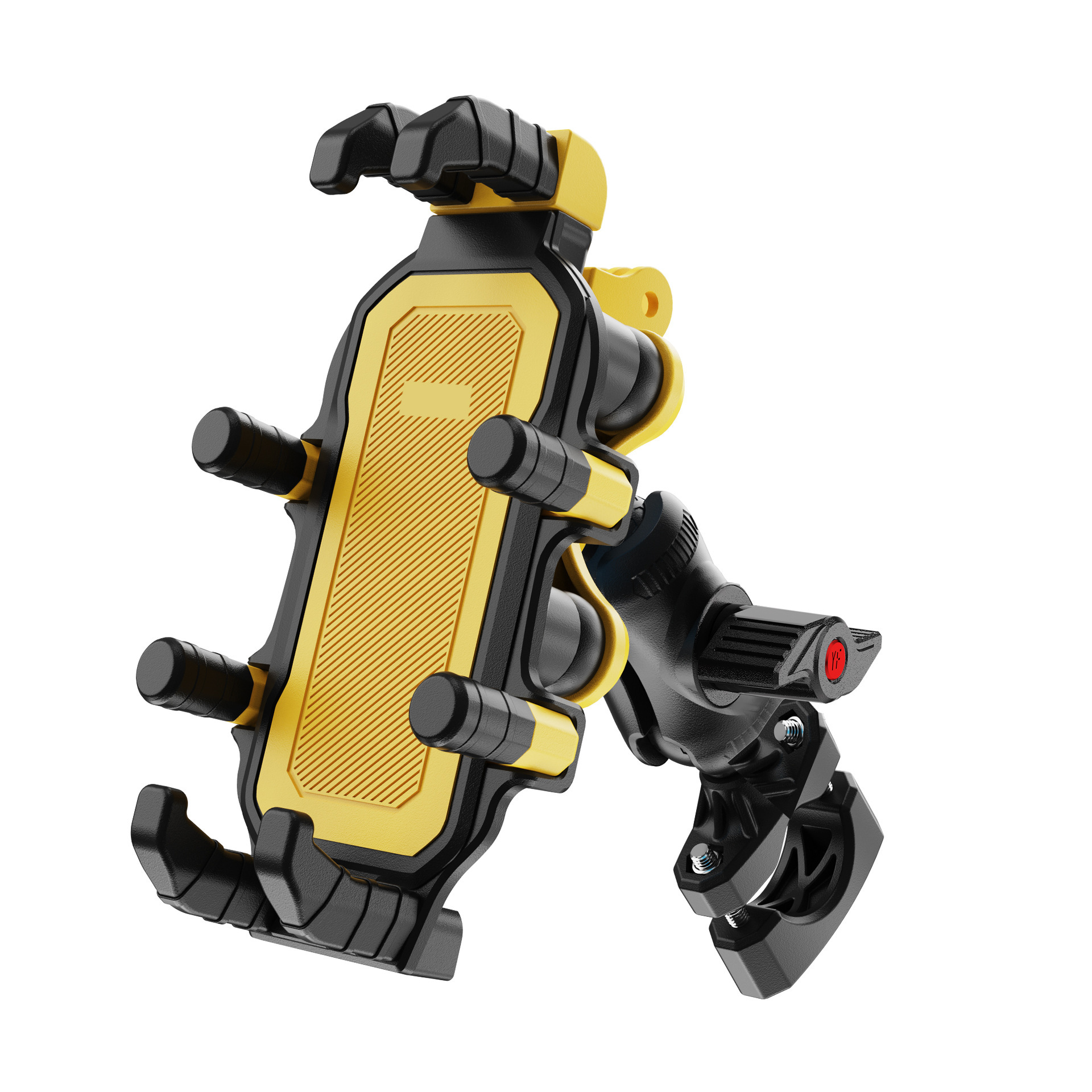 KT-315 노란색과 검정색 핸들바 스타일