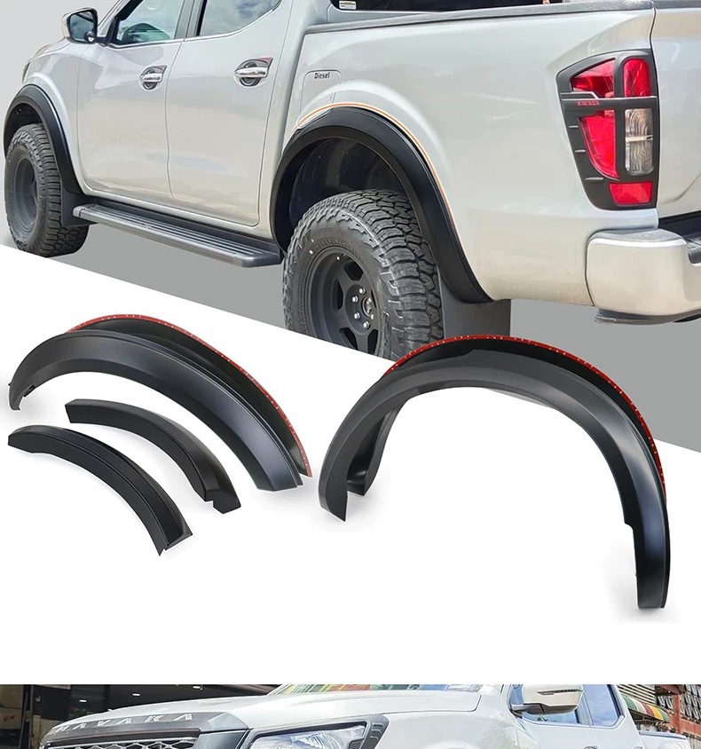 Suitable for 2015+ Nissan Navara Np300 Narrow-Rim Wheel Arch Pickup Truck Anti-Collision Mudguard Off-Road Modification Parts