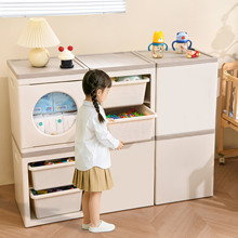 塑料家用收纳箱带抽屉式衣服玩具百纳箱收纳盒衣物储物柜子整理箱