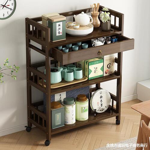 G3YN Tea Table Side Cabinet, Sofa Side Table, Small Coffee Table, Living Room Corner Cabinet, Tea Table, Storage Tea Water Cabinet, Placement