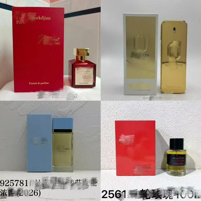Cross-Border Big-Name Brand Million-Dollar Men's Perfume Rose Light Blue Unisex Wild Musk Red 540 Reversal Paris Perfume