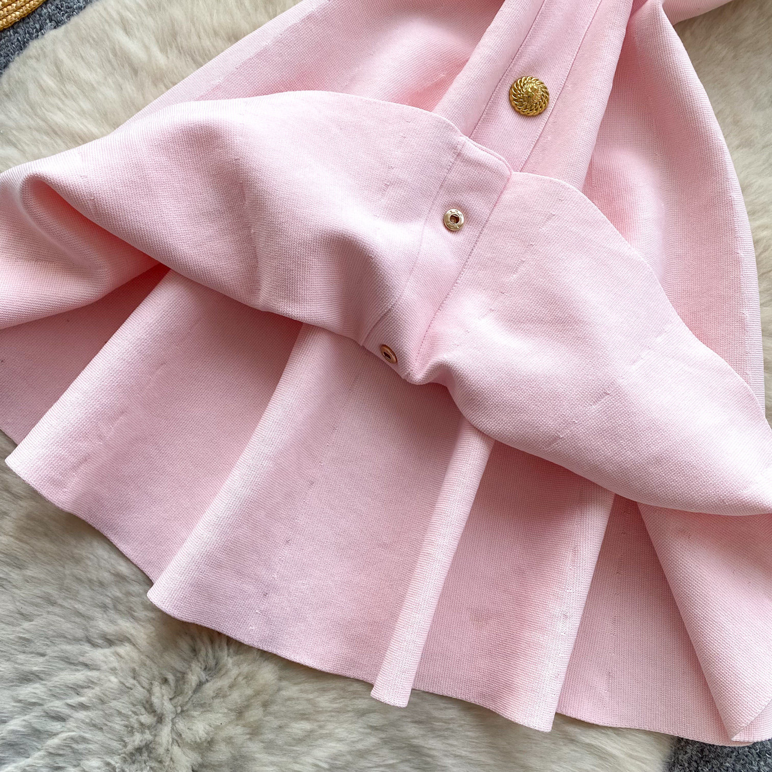 2026 Spring New Style Vest Knit Dress, Sleeveless, Waist Cinching, A Line Skirt, Suitable For Petite Figures, Perfect As An Inner Layer Dress_ecoleips.com