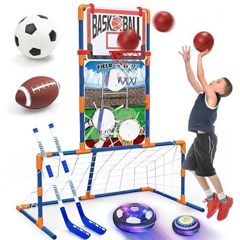 Cross-border air cushion suspension football with Led light electric universal air cushion football indoor air Football Amazon Cross-border air cushion suspension football with Led light electric universal air cushion football indoor air Football Amazon