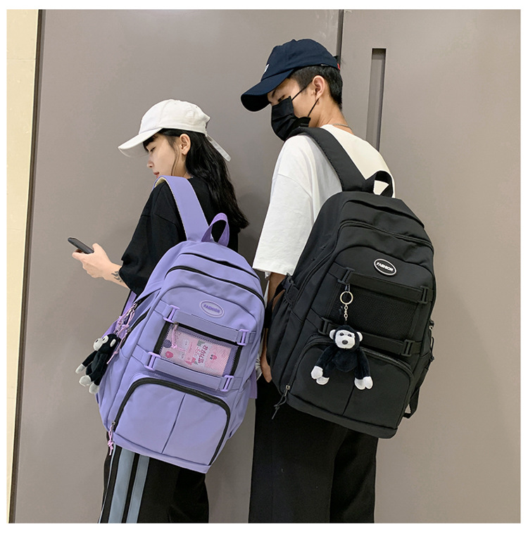 Large-capacity Harajuku Multi-layer Couple Travel Backpack Men's Trend display picture 30