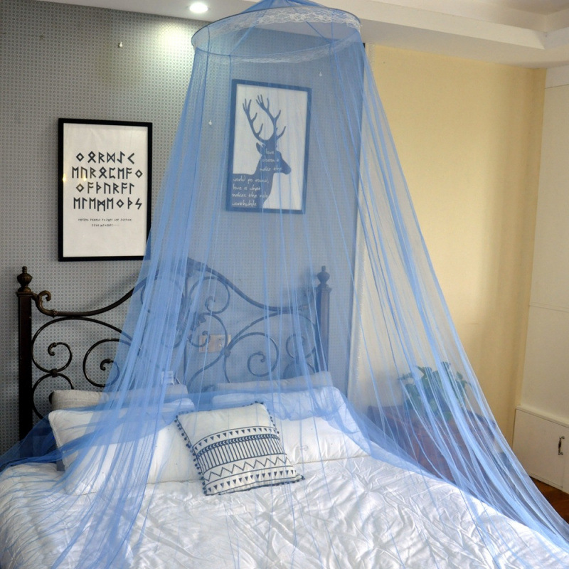 Large Mesh Wholesale Dome Mosquito Net Princess Mosquito Net Ceiling Mosquito Net 1.68m Manufacturer Children's Bed Mosquito Net