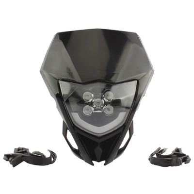 Motorcycle headlights, headlights source driving light WR - hl133-3-black