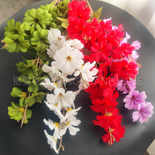 3叉飞燕仿真花婚礼堂挑高路引插花装饰情人塔假花家居摄影人造花