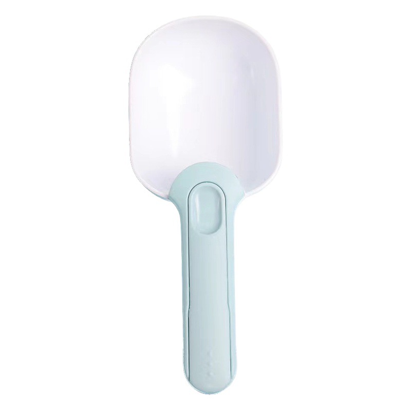 Nueva cuchara de comida para mascotas cuchara de comida para gatos gato y perro pala universal cuchara de comida con clip de sellado cuchara de comida especial suministros para perros