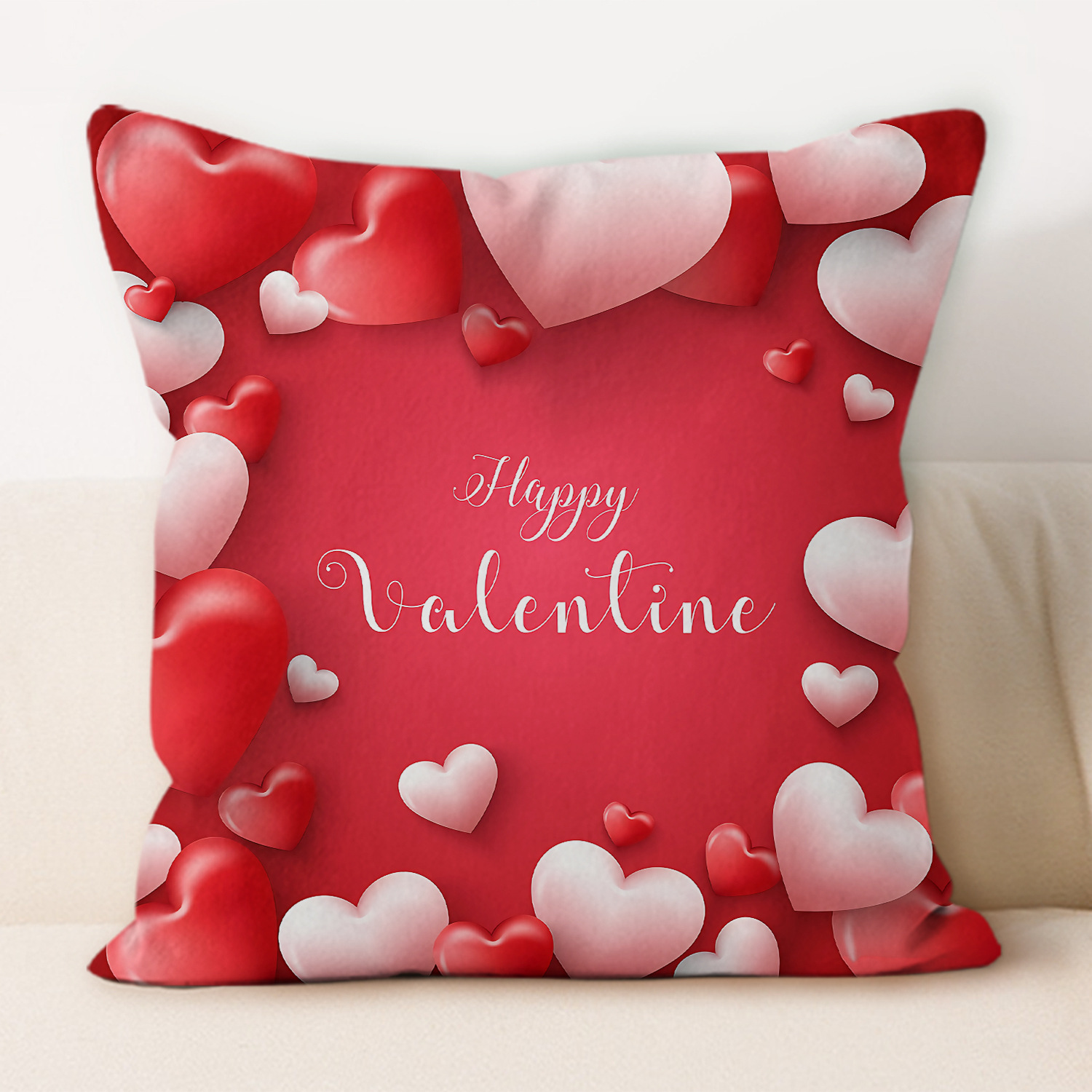 almohada de San Valentín transfronterizo simple nórdica moderna casa sala de estar sofá almohada cama almohada de oficina