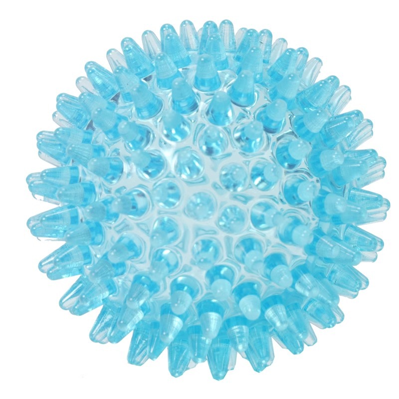 Bola de masaje, equipo táctil, ayudas didácticas para bebés, cepillo de espina, dispositivo de entrenamiento de integración sensorial para niños, juguete, educación temprana, bola de espina pequeña, bola de toque