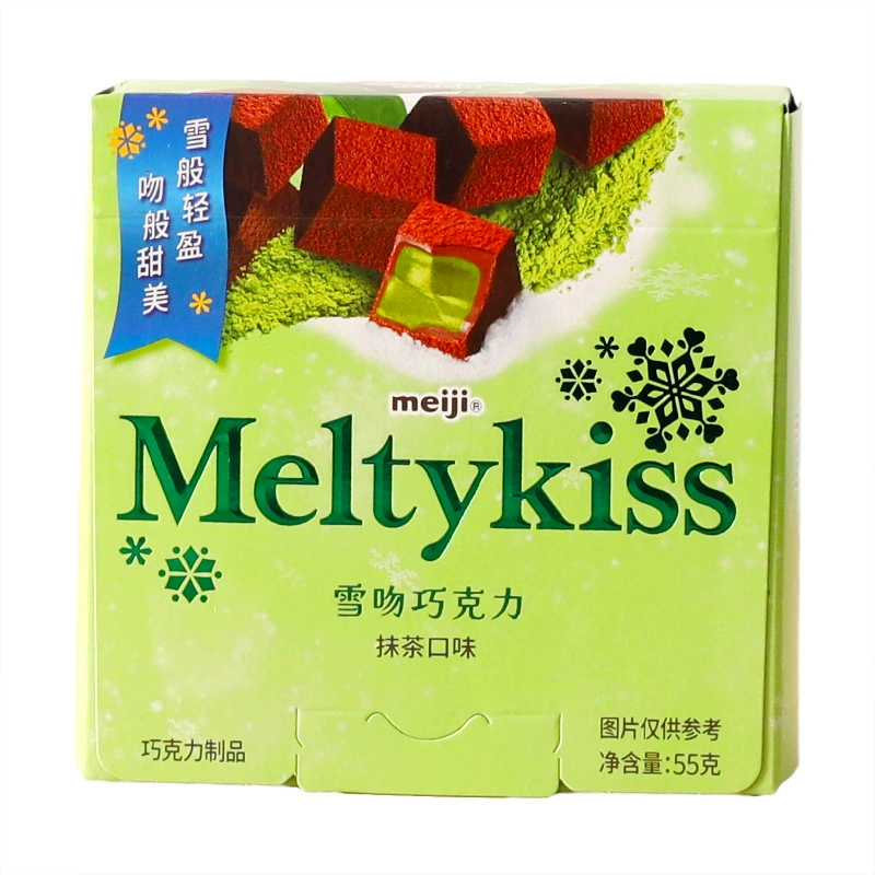 Meiji Meiji Snow Kiss сендвич шоколад подарок Strawberry Candy Интернет-знаменитость Рождественские закуски 520 подарков