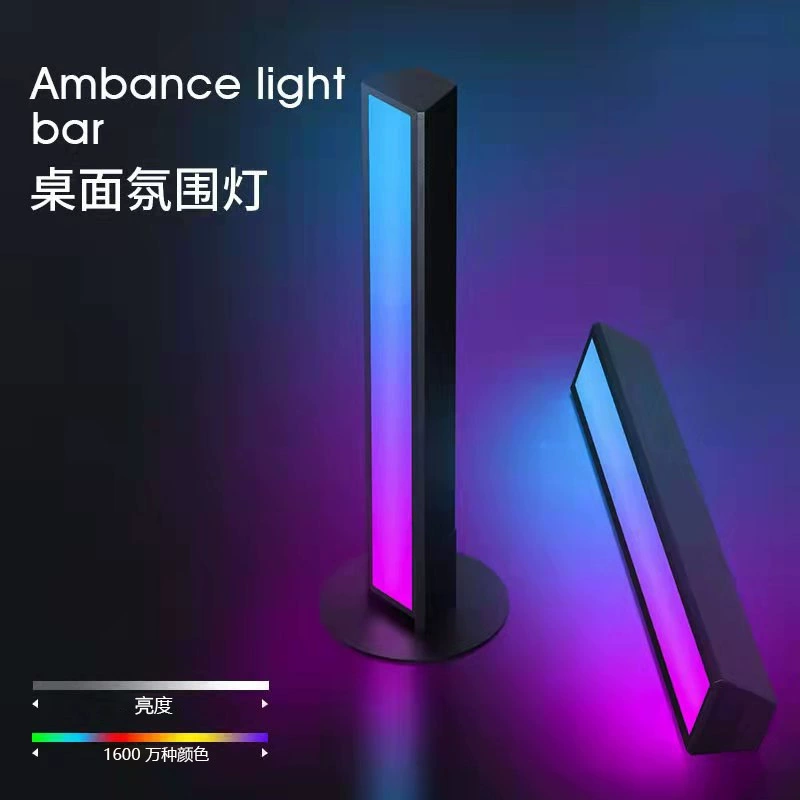 Индустриальная LED настольная лампа, ноутбук, свет, bluetooth