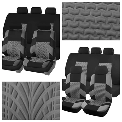 Cross-Border E-Commerce Hot-Selling Universal Car Seat Cover Tire Pattern Comfortable Household Waterproof Anti-Slip Fully Surrounded Universal Type