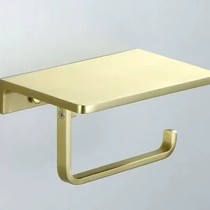 Высококачественная ткань стойка с матово-золотой стойкой для хранения
